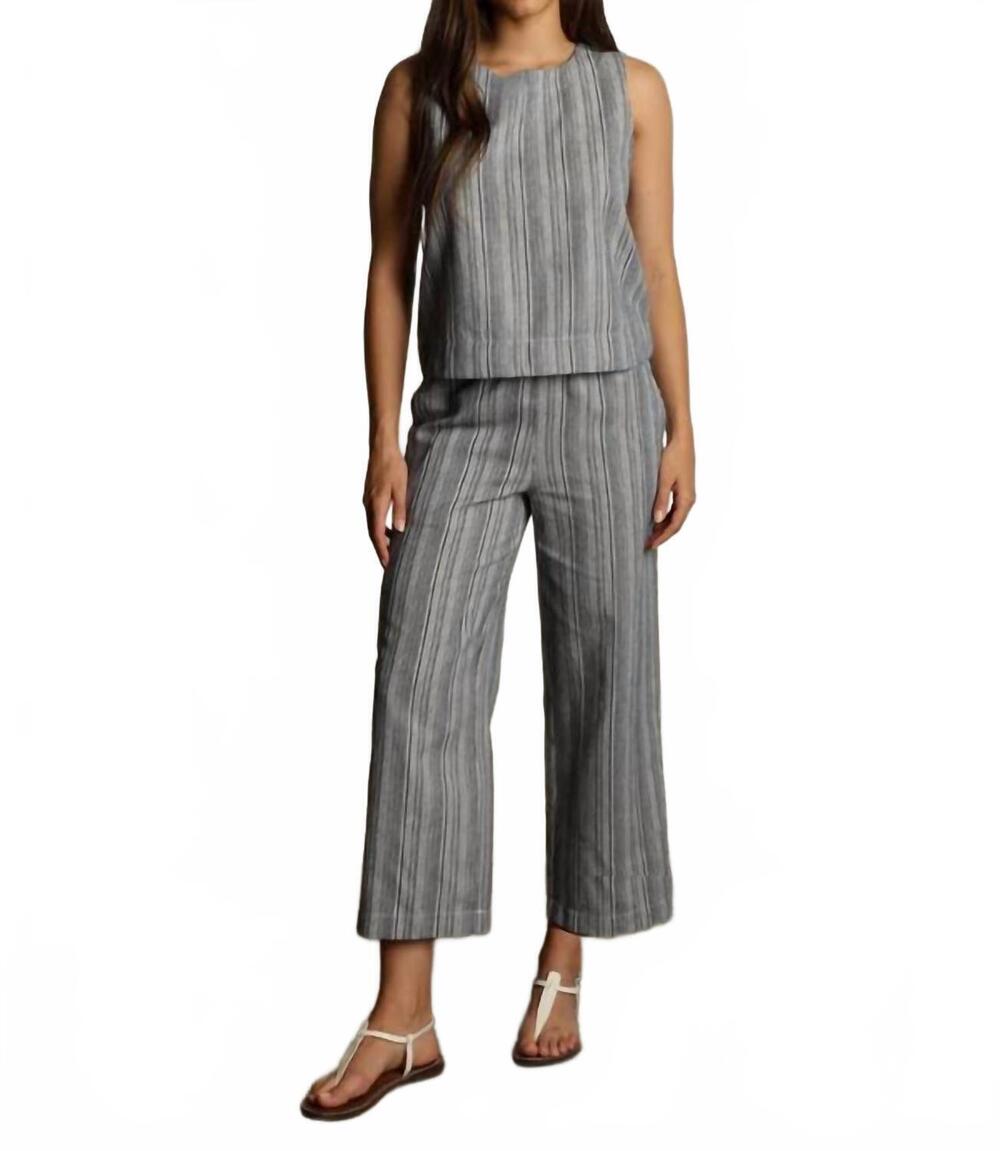 NEW DYLAN harbor stripe top in blue